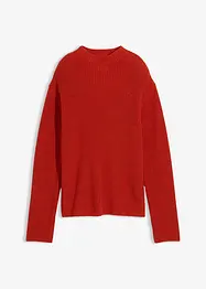 Maglione in filato fine di puro cotone biologico, bonprix