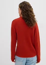 Maglione in filato fine di puro cotone biologico, bonprix