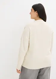 Maglione oversize con paillettes, bonprix