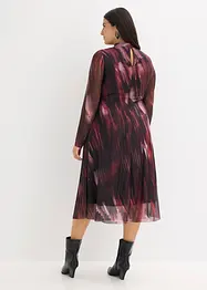 Abito midi in morbido mesh, bonprix