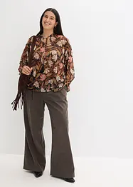 Maglia lunga in mesh morbido, bonprix