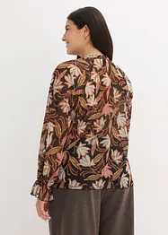 Maglia lunga in mesh morbido, bonprix