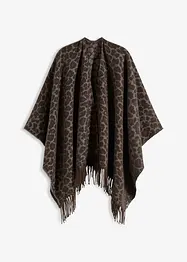 Poncho double face, bonprix