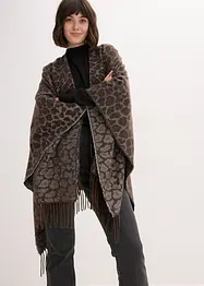 Poncho double face, bonprix