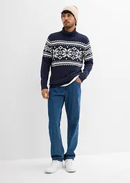 Maglione norvegese in puro cotone, bonprix