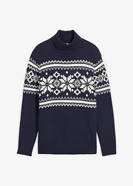 Maglione norvegese in puro cotone, bonprix