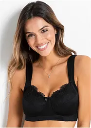 Reggiseno contenitivo senza ferretto con spalline imbottite, bonprix