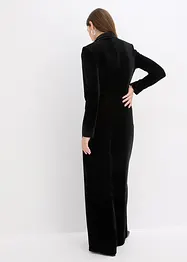 Tuta elegante in jersey di velluto fluente, bonprix