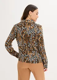 Blusa in jersey con viscosa, bonprix