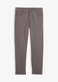 Pantaloni termici elasticizzati con fodera in flanella straight, regular fit, bonprix