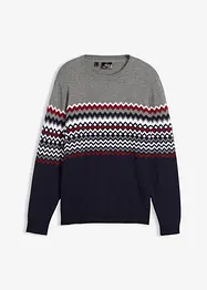 Maglione norvegese con cotone, bonprix