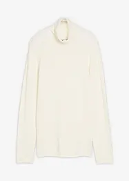 Maglione a collo alto in misto cachemire morbido, bonprix