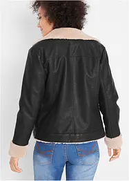 Giacca in similpelle foderata, bonprix