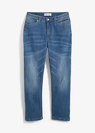 Jeans termici slim fit foderati in flanella, tapered, bonprix