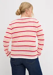 Maglione traforato, bonprix