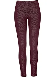 Jeggings leopardati, bonprix