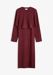 Abito in maglia e maglione abbinato (set 2 pezzi), bonprix