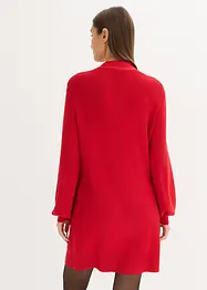 Abito in maglia con fiocco in misto viscosa morbido, bonprix