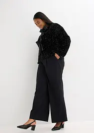 Giacca corta con paillettes, bonprix