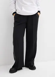 Pantaloni a palazzo con bande decorative, bonprix