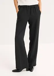 Pantaloni a palazzo con bande decorative, bonprix
