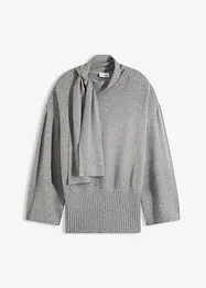 Maglione oversize in misto viscosa morbido, bonprix