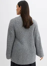 Cardigan oversize incrociato, bonprix