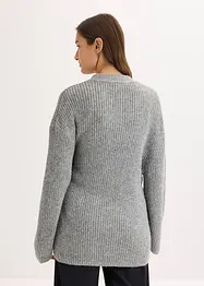 Cardigan oversize incrociato, bonprix