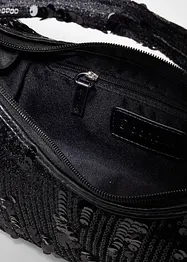 Borsa a mano piccola con paillettes, bonprix