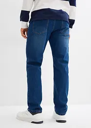Jeans termici elasticizzati  straight con girovita comodo, relaxed fit, bonprix
