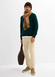 Pantaloni con elastico in vita in velluto a coste straight, regular fit, bonprix
