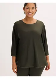 Maglia tecnica utra-morbida ad asciugatura rapida con maniche a 3/4, bonprix