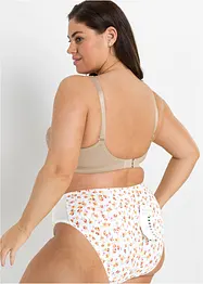 Reggiseno contenitivo senza ferretto con spalline imbottite, bonprix