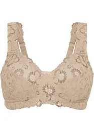 Reggiseno contenitivo senza ferretto con spalline imbottite, bonprix
