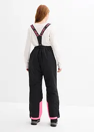Pantaloni da neve impermeabili con bretelle staccabili, bonprix
