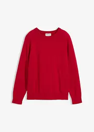 Maglione in filato fine di puro cotone, bonprix