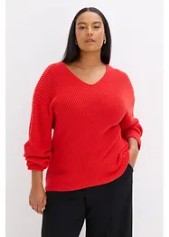 Maglione oversize in misto lana, bonprix