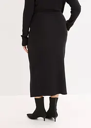 Gonna in filato fine di misto viscosa morbido, bonprix