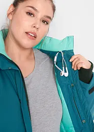 Giubbotto tecnico outdoor impermeabile con cappuccio, bonprix