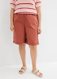 Bermuda in misto cotone paper touch, bonprix