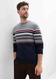 Maglione norvegese con cotone, bonprix