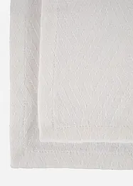 Tovagliette americane in cotone biologico pregiato (pacco da 2), bonprix