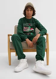 Maglia e pantaloni in felpa di puro cotone (set 2 pezzi), bonprix