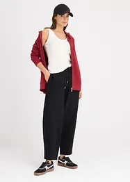 Felpa lunga con zip, bonprix