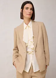 Blazer in misto lana a spina di pesce, bonprix