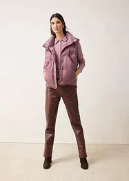 Gilet trapuntato con piume riciclate, bonprix