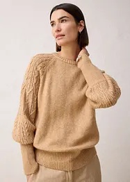 Maglione con percentuale di lana, bonprix