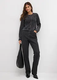 Giacca di jeans con strass, bonprix