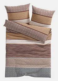 Biancheria da letto con fantasia a fasce, bonprix