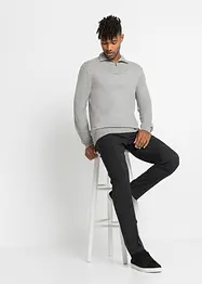 Pantaloni in simil lana con cinta comoda, regular fit, bonprix